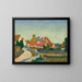 Bucht von St Brelade, Jersey - William Strang — gerahmtes Bild an der Wand
