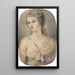 Diane - William Taverner — gerahmtes Bild an der Wand