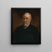 Benjamin Harrison - William Thomas Mathews — gerahmtes Bild an der Wand