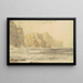 Château de Baldart, Kilkee, comté de Clare, Irland - William Trost Richards — gerahmtes Bild an der Wand