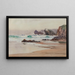 Wellen - William Trost Richards — gerahmtes Bild an der Wand