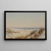 Dünen bei Atlantic City - William Trost Richards — gerahmtes Bild an der Wand
