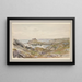 Fort Dumpling, Narragansett-Bucht - William Trost Richards — gerahmtes Bild an der Wand