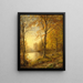 Indian Summer - William Trost Richards — gerahmtes Bild an der Wand
