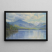 Lake Placid, Adirondack-Berge - William Trost Richards — gerahmtes Bild an der Wand
