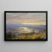 Lac Squam seit Red Hill - William Trost Richards — gerahmtes Bild an der Wand