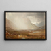 Gewitter ziehend auf der Insel Skye Schottland - William Trost Richards — gerahmtes Bild an der Wand