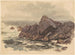 Marine-Gemälde mit Felsen - William Trost Richards — Ansicht des Kunstwerks