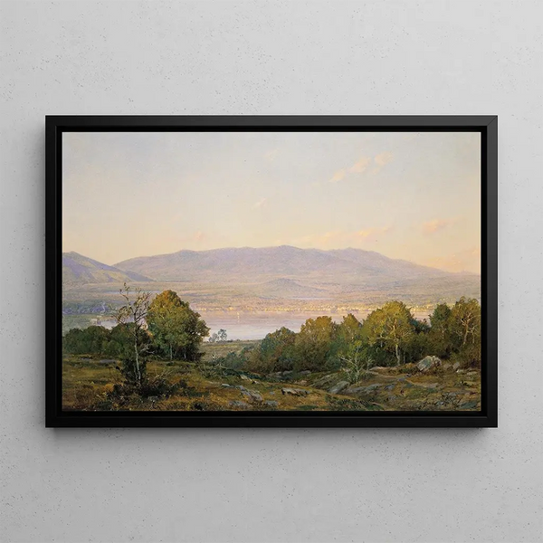 William Trost Richards - Sundown at Centre Harbor New Hampshire.webp