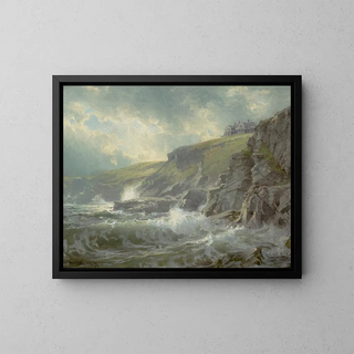 William Trost Richards - View of the Artists Home Graycliff Newport Rhode Island.webp