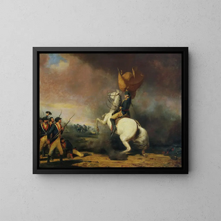 William Tylee Ranney - Washington Rallying the Americans at the Battle of Princeton.webp