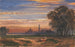 Dresden bei Sonnenuntergang - William Wyld — Ansicht des Kunstwerks