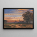 Dresden bei Sonnenuntergang - William Wyld — gerahmtes Bild an der Wand
