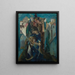 Innen- und Außenbereich - William Zorach — gerahmtes Bild an der Wand