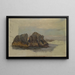 Zwei Felsen in der Bretagne - William de Goumois — gerahmtes Bild an der Wand