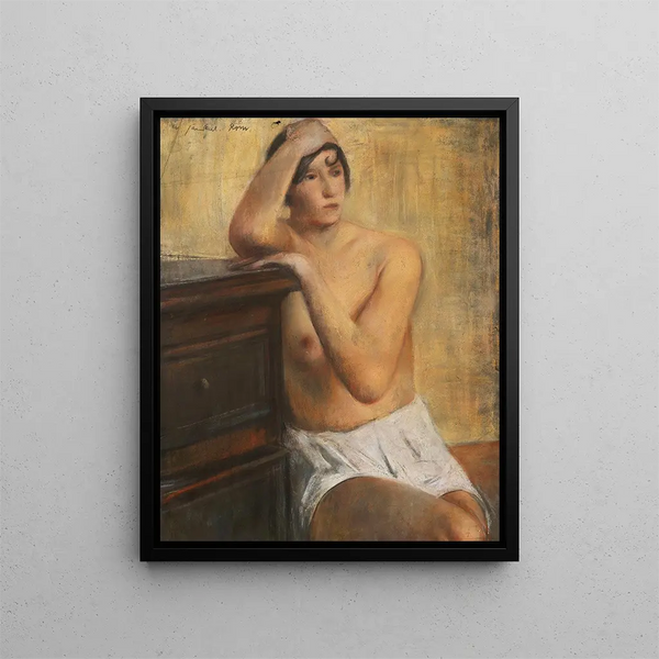Willy Jaeckel - Sitzender weiblicher Akt.webp