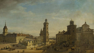 Wincenty Kasprzycki - Demolition of the church St Clara and the Bernardine nunnery in Warsaw.webp