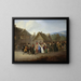 Jüdische Hochzeit - Wincenty Smokowski — gerahmtes Bild an der Wand