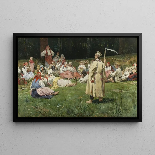 Wincenty Wodzinowski - Harvesters resting.webp