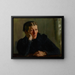 Portrait de mère - Wincenty Wodzinowski — gerahmtes Bild an der Wand