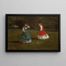 Eine Partie Croquet - Winslow Homer — gerahmtes Bild an der Wand