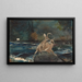 Ein guter Schuss, Adirondacks - Winslow Homer — gerahmtes Bild an der Wand