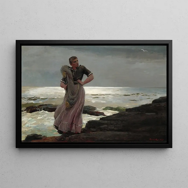 Winslow Homer - A Light on the Sea.webp