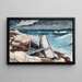 Nach dem Hurrikan Bahamas - Winslow Homer — gerahmtes Bild an der Wand