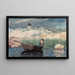 Junge in einem Boot Gloucester - Winslow Homer — gerahmtes Bild an der Wand
