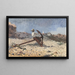 Junge mit Anker - Winslow Homer — gerahmtes Bild an der Wand