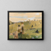 Jungen auf einem Hügel - Winslow Homer — gerahmtes Bild an der Wand