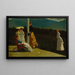 Partie de croquet - Winslow Homer — gerahmtes Bild an der Wand