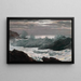 Morgen nach einem Sturm auf See - Winslow Homer — gerahmtes Bild an der Wand