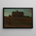 Maison de garnison, York, Maine - Winslow Homer — gerahmtes Bild an der Wand
