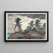 Unser Hurricane auf den Bahamas - Winslow Homer — gerahmtes Bild an der Wand