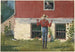 Im Garten Rustikaler Hof - Winslow Homer — Ansicht des Kunstwerks
