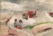 Indianisches Camp Gemälde Roberval PQ - Winslow Homer — Ansicht des Kunstwerks