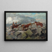 Mont Washington - Winslow Homer — gerahmtes Bild an der Wand