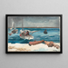Nassau - Winslow Homer — gerahmtes Bild an der Wand