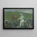 Pfingstrosen - Winslow Homer — gerahmtes Bild an der Wand