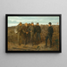 Prisonniers de l'avant - Winslow Homer — gerahmtes Bild an der Wand