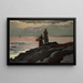 Bucht von Saco - Winslow Homer — gerahmtes Bild an der Wand