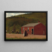 L Uhrzeit der Schule - Winslow Homer — gerahmtes Bild an der Wand