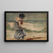 Überrascht - Winslow Homer — gerahmtes Bild an der Wand