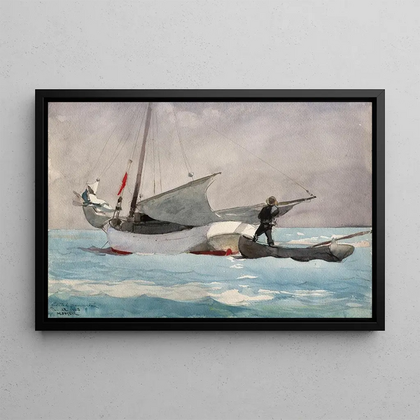 Winslow Homer - Stowing Sail.webp