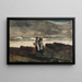 Sonne und Wolken - Winslow Homer — gerahmtes Bild an der Wand