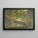 Licht des Sonnenlichts und Schatten - Winslow Homer — gerahmtes Bild an der Wand
