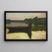 Sonnenuntergang - Winslow Homer — gerahmtes Bild an der Wand