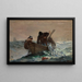 Le Filet de harengs - Winslow Homer — gerahmtes Bild an der Wand
