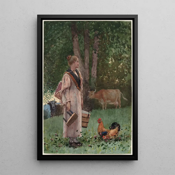 Winslow Homer - The Milk Maid.webp